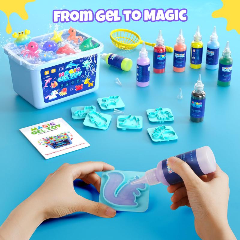 Magic Gel Water Pets Elf Kit with Shape Molds