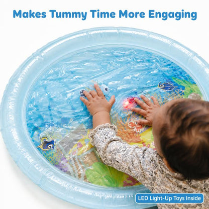 Baby Light Up Tummy Time Water Play Mat