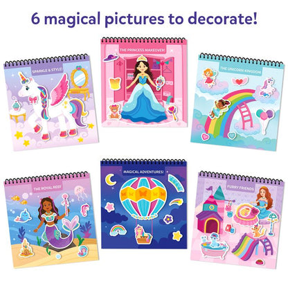 Reusable Sticker Activity Book with 100+ Stickers
