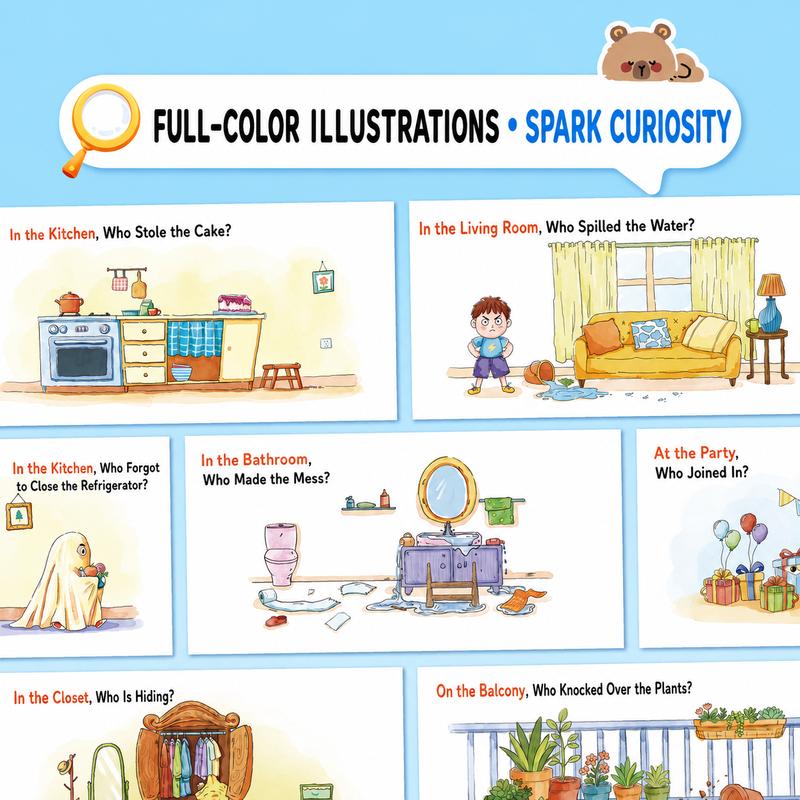 The Great Detective Activity Books for Kids with Logic Puzzles