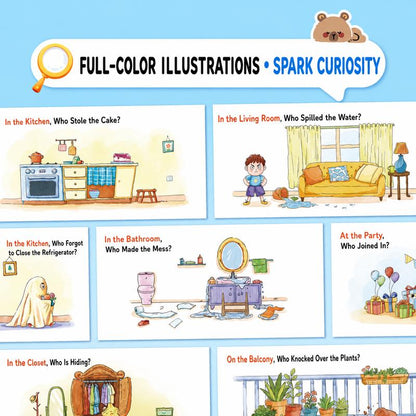 The Great Detective Activity Books for Kids with Logic Puzzles