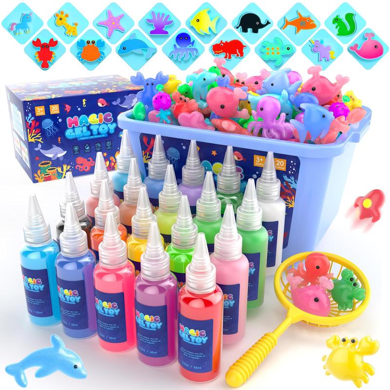 Magic Gel Water Pets Elf Kit with Shape Molds