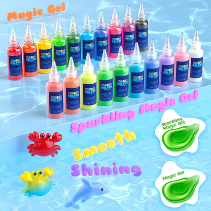 Magic Gel Water Pets Elf Kit with Shape Molds