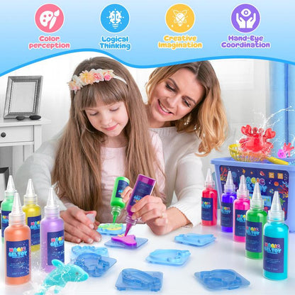 Magic Gel Water Pets Elf Kit with Shape Molds