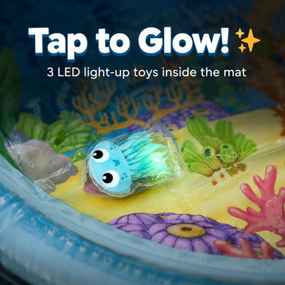 Baby Light Up Tummy Time Water Play Mat