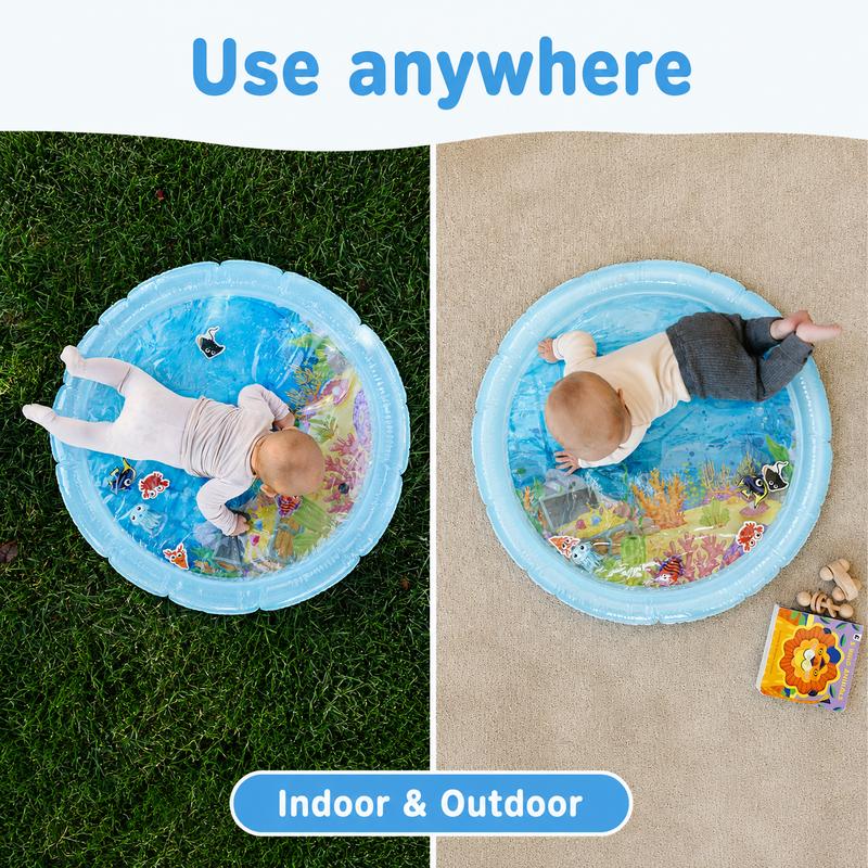Baby Light Up Tummy Time Water Play Mat